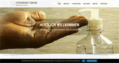 Desktop Screenshot of hygienenetzwerk.de